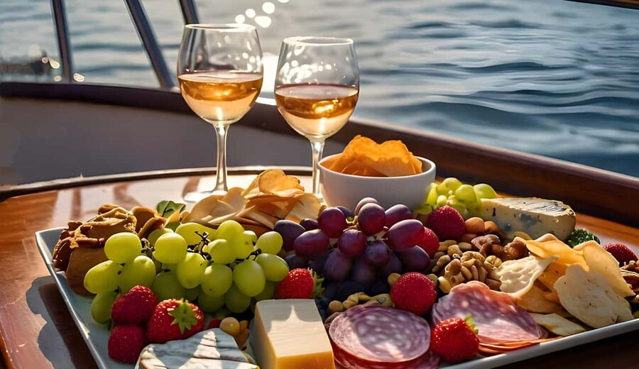 Marina Del Rey: Romantic Cruise, Wine, Cheese, Sealions - Setting off from Via Marina