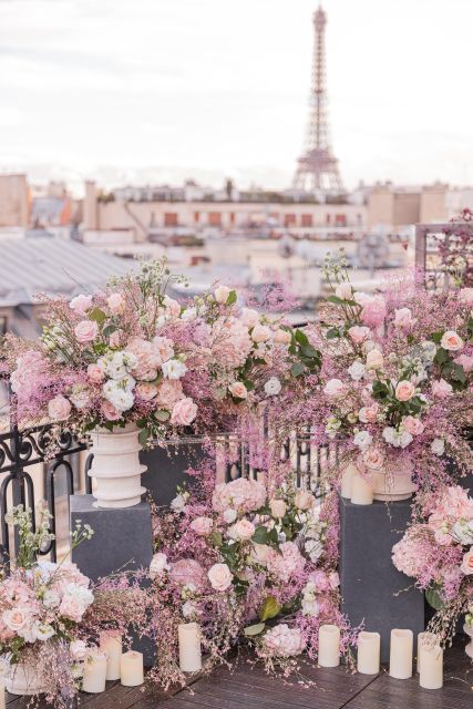Marriage Proposal in Paris + Photographer 1h-Proposal agency - Flowers, candles, balloons, and Champagne