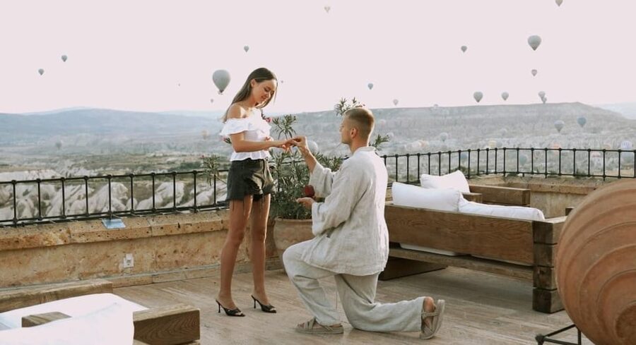 Marriage Proposal Surprise & Engagement in Cappadocia - Who will get the most from this experience