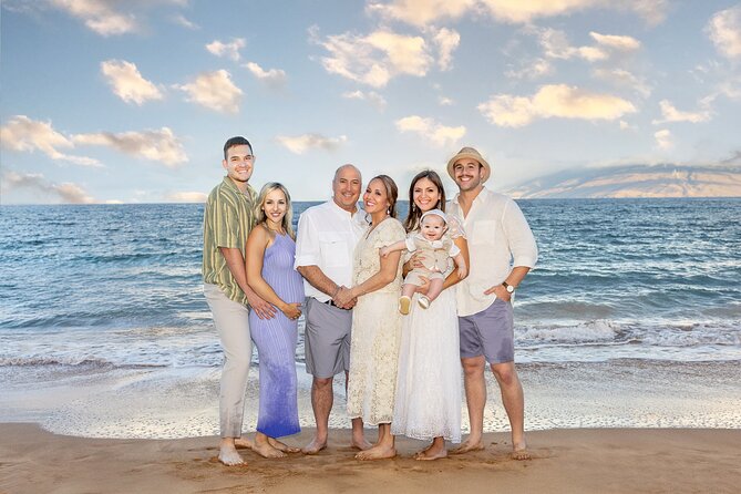 Maui Professional Photographer Couples and Families - What happens during the 45-minute shoot