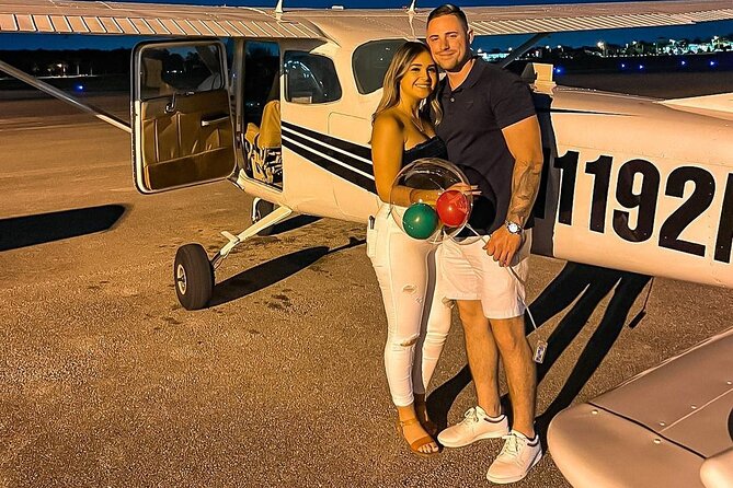Miami Beach: Romantic Sunset Private Airplane Tour with Champagne - Weather, weight limits, and other rules