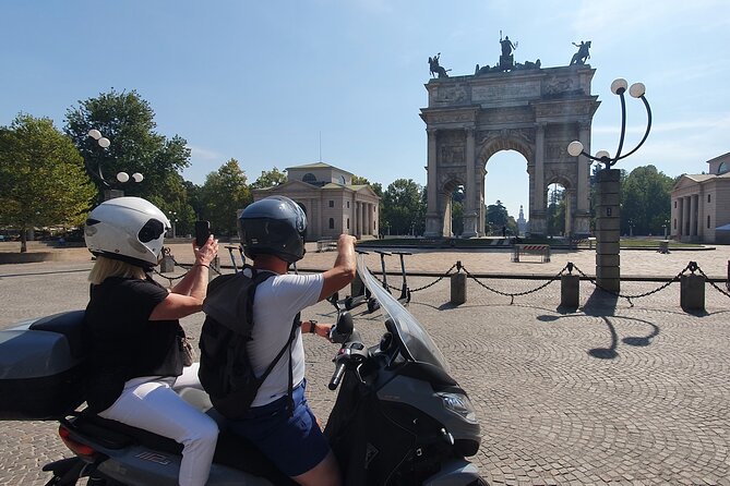 Milan Vespa Adventure: Private Tour for Couples and Friends - Starting near Piazza del Duomo