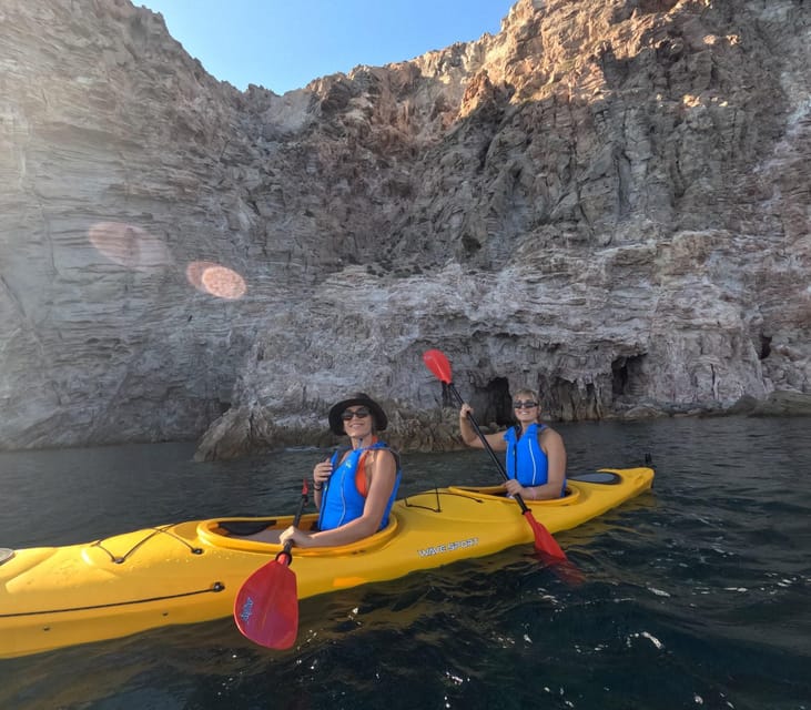 Milos: Romantic Semi Private Sunset Kayaking Tours - Quick points to know