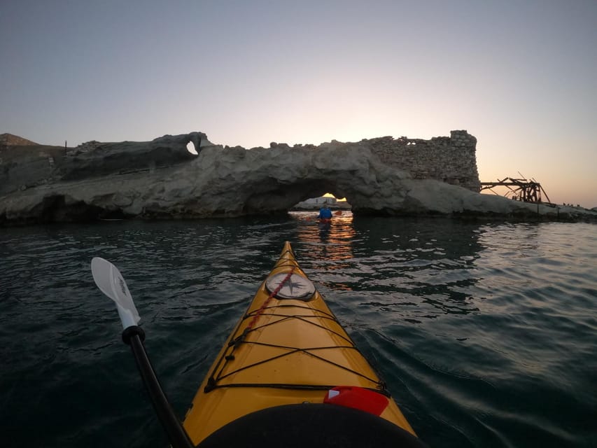 Milos: Romantic Semi Private Sunset Kayaking Tours - Should you book the Milos sunset kayak tour?