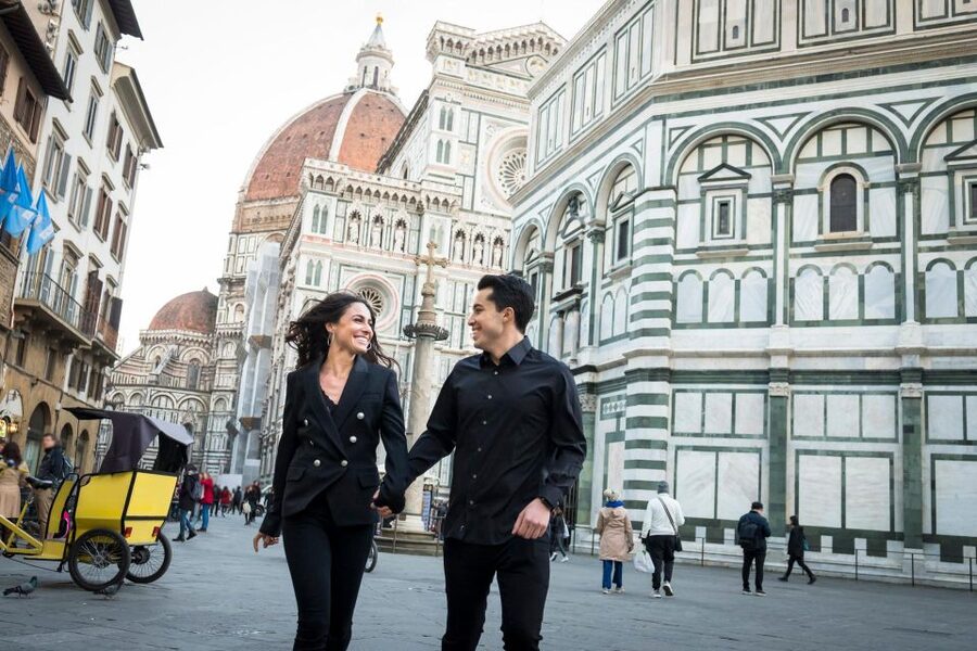 Montalcino personal photo service for couples and families - How the 90 minutes are used