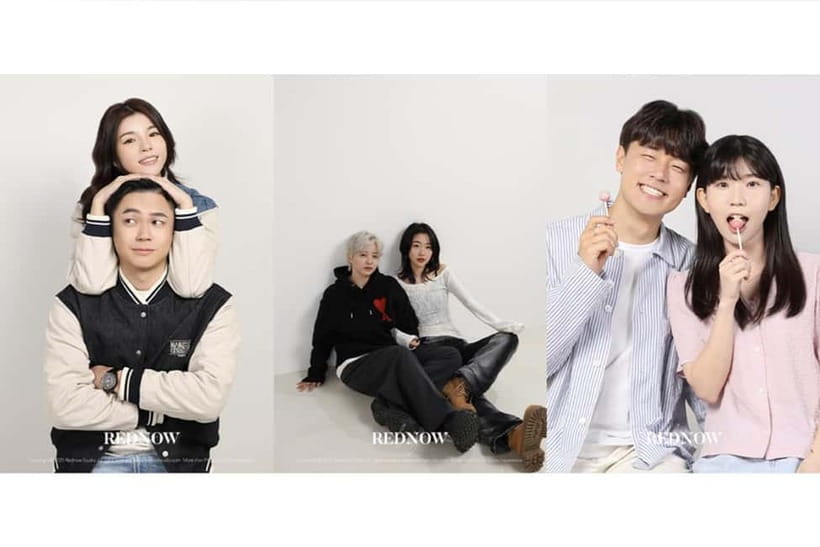 Myeongdong Rednow Studio: Portraits, Couples & Family Photo - Family photographs for three people