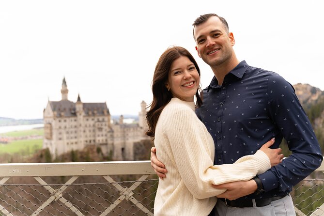 Neuschwanstein Castle Couple, Wedding & Portrait Photoshoot - Thirty edited images within seven days