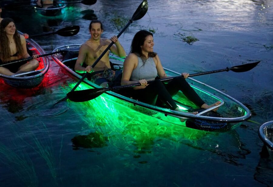 Orlando: Date Night LED Night Glow Tour with Sparkling Wine - Sunset, stars, music, and sparkling wine