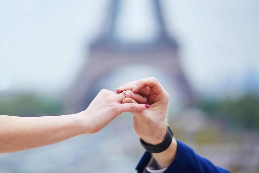 Paris: Romantic Photoshoot for Couples - Value at $150 per group