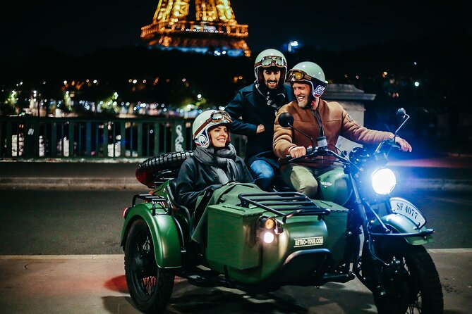 Paris Romantic & Private Tour By Night on a Sidecar Ural - Starting at Saint-Germain-des-Prés