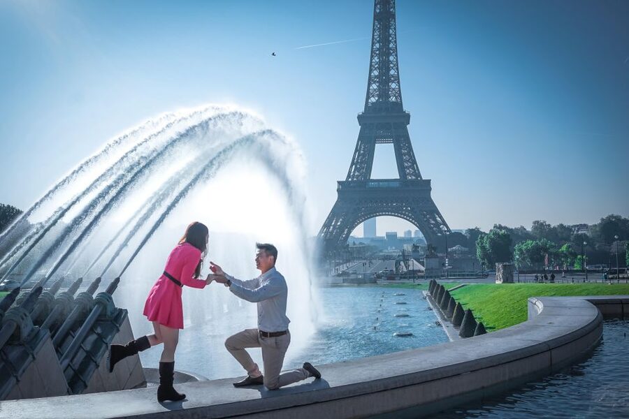Parisian Proposal Perfection. Photography/Reels & Planning - Finding the meeting point without stress