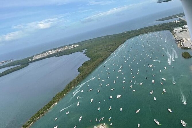 Private 60 Minute Romantic Air Tour with Champagne in Miami - What the headset adds to the flight