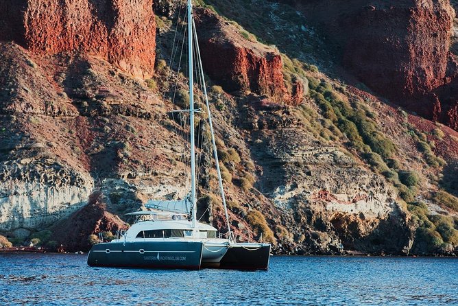 Private Beautiful Day or Romantic Sunset Cruise with Meal and Drinks - Why seeing Santorini from the water changes the day