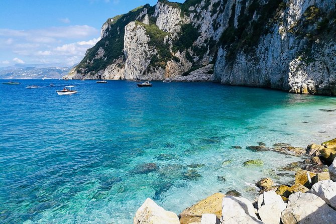 Private Island of Capri Boat Tour for Couples - Grotta Rossa and Capri’s colored caves