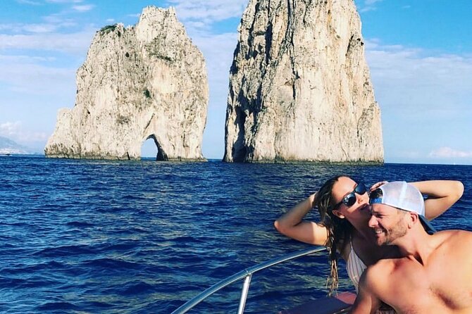 Private Island of Capri Boat Tour for Couples - Green Grotto: the best swimming stop