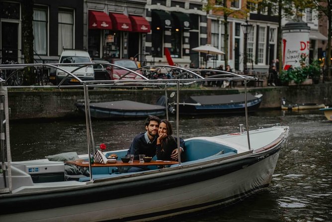 Private Romantic Canal Cruise Amsterdam with Bubbly and Snacks - The Golden Belt and Amsterdam’s merchant past