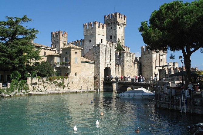 Private Romantic Motorboat Tour From Sirmione - Sirmione from the water