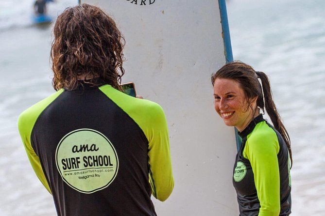 PRIVATE Surf lesson for Beginners Couple - The land lesson makes the water time safer