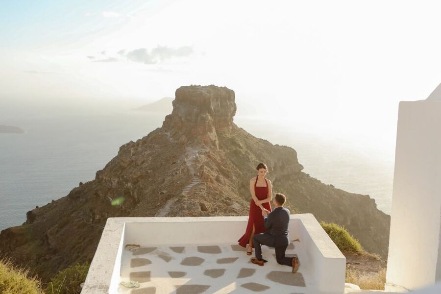 Proposal Photographer in Santorini - Building A Custom Santorini Route