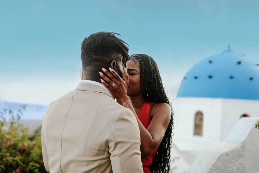 Proposal Photographer in Santorini - What You Receive After The Session