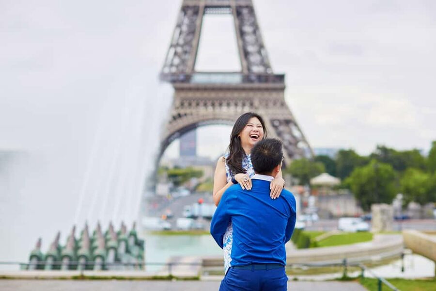 Proposal Photoshoot - Louvre, Seine, and nearby scenes