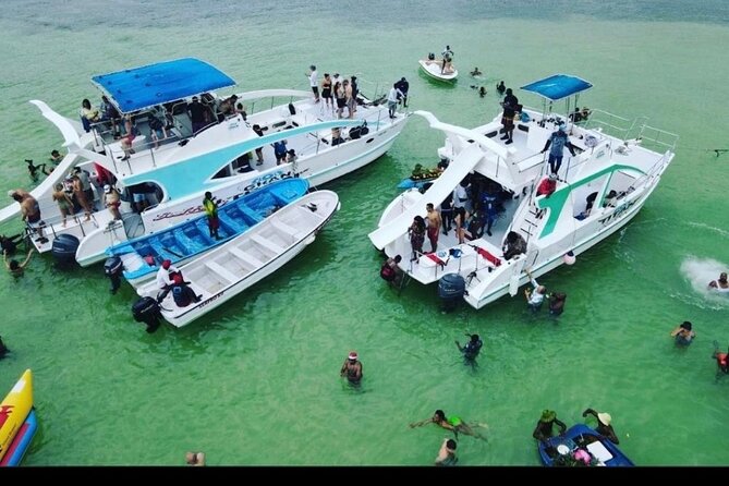 Punta Cana Party Boat (Only Adult) this Couple price - Snorkeling over one of Punta Cana’s coral reefs