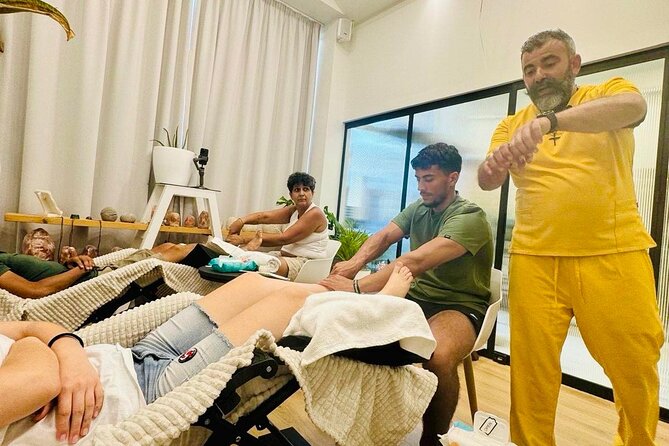 Reflexology Couples Workshop in Crete - The first 30 minutes: welcome and a clear introduction