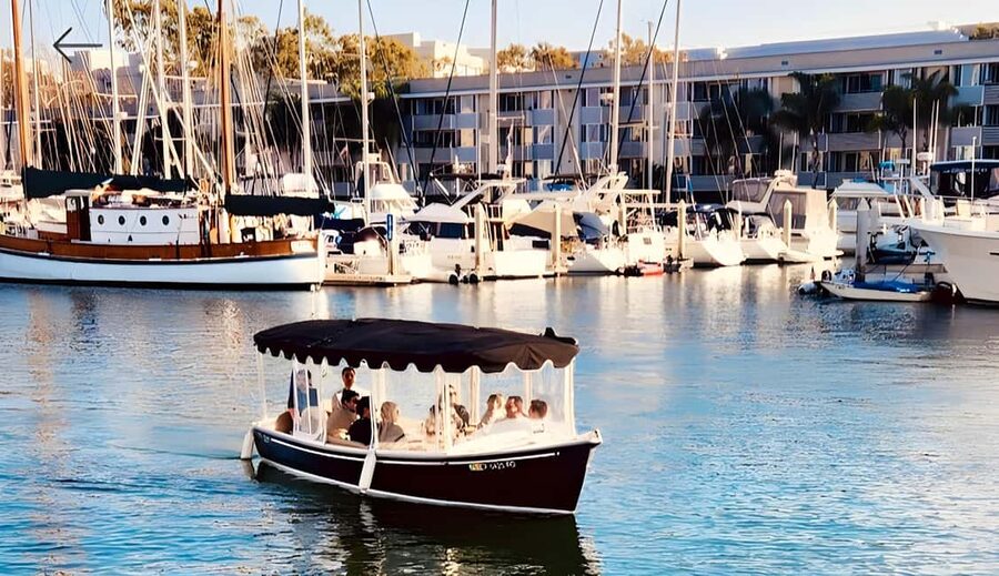 Romantic Boat Cruise with Wine & Cheese or Surprise Dinner - Music, blankets, and the boat atmosphere