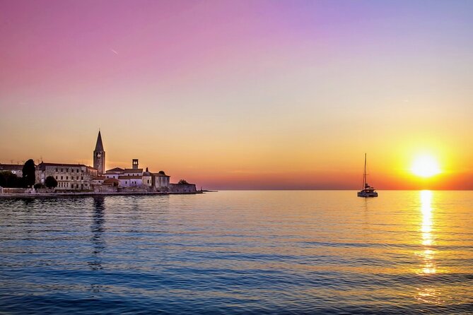 Romantic Boat Trip with Dolphin Watching - Leaving Poreč for the open sea