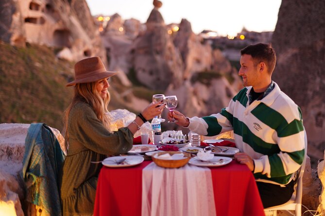 Romantic Cappadocia Sunset Dinner and Wine - What arrives at the table