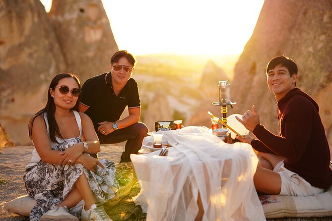 Romantic Cappadocia Sunset Dinner and Wine - Anatelein Boutique Cave Hotel and the dining setting
