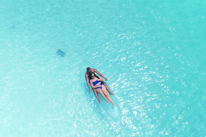 Romantic Clear Kayak Drone Photoshoot for Couples Turks & Caicos - Photos, edited highlights, and 4K video