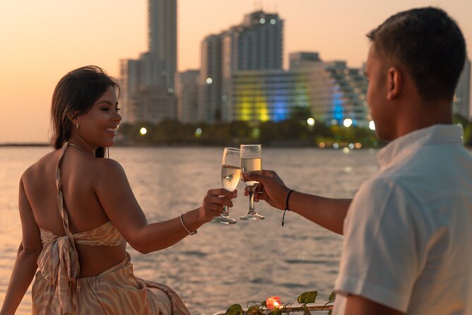 Romantic Date Night in the Bay of Cartagena - Setting Out Near the Walled City