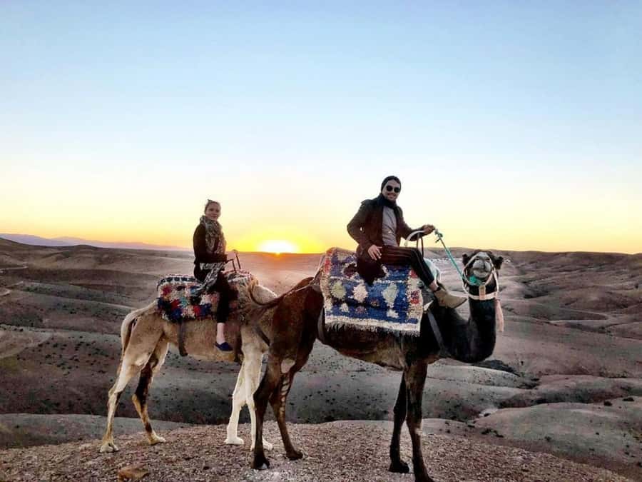Romantic Dinner & Camel Ride In Agafay Desert - Campfire entertainment and the Berber welcome