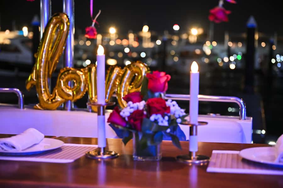 Romantic Dinner on Private Yacht - Who will enjoy this yacht dinner most
