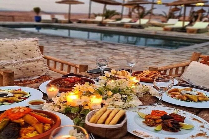 Romantic Dinner with Camel ride and quad bike in Agafay Desert - Dinner in a nomad tent after sunset