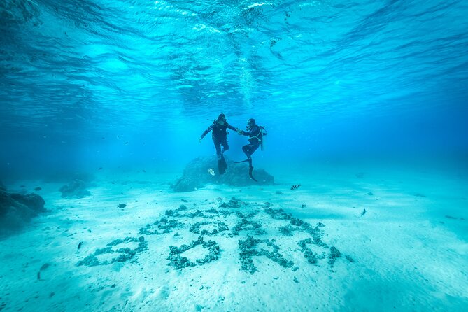 Romantic dive in the lagoon of Bora Bora. Private instructor on a shared boat - Five details that shape the experience