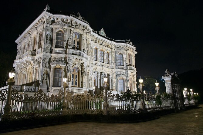 Romantic Night Cruise Live Violinist - Dolmabahçe Palace and the first palace views
