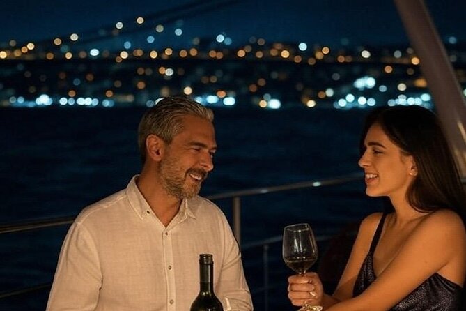 Romantic Night Cruise Live Violinist - Çırağan Palace and Istanbul’s royal waterfront