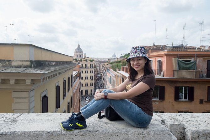 Romantic photos in Rome - Starting at the Spanish Steps