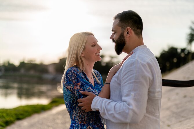 Romantic Photoshooting in Verona - A relaxed approach helps the pictures
