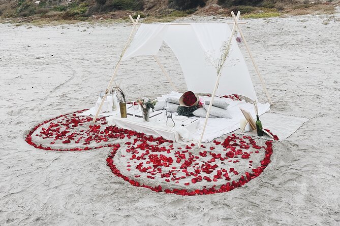 Romantic Picnic by the beach - What the Rosarito picnic actually feels like