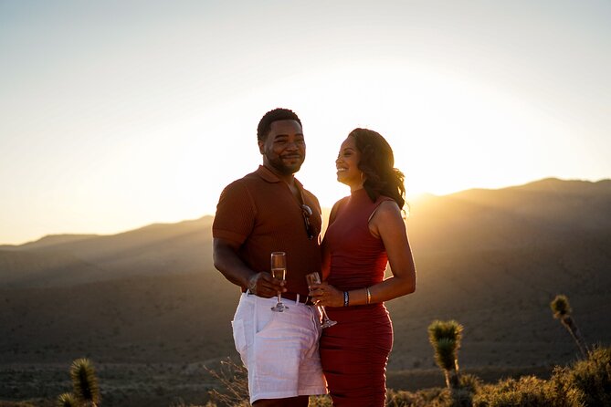Romantic Picnic Date Night in the Las Vegas Mountains - The Tacoma ride and the mountain reveal