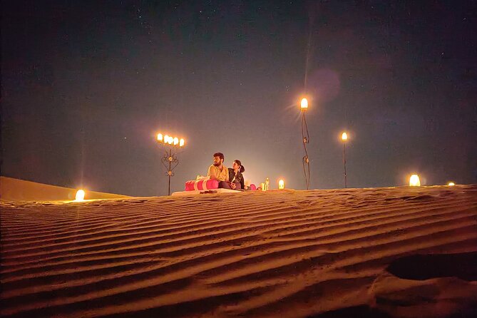 Romantic Private Candle Light Dinner At Thar Desert Jaisalmer - Dinner, water, and what the price covers