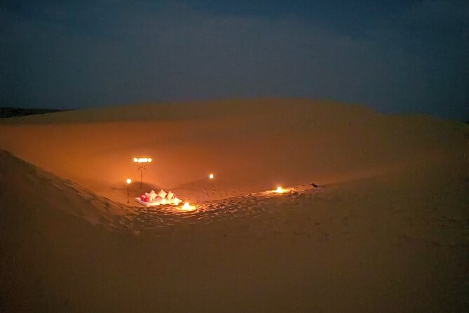 Romantic Private Candle Light Dinner At Thar Desert Jaisalmer - A five-hour evening with one clear focus