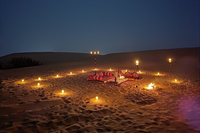 Romantic Private Candle Light Dinner At Thar Desert Jaisalmer - How private travel changes the experience