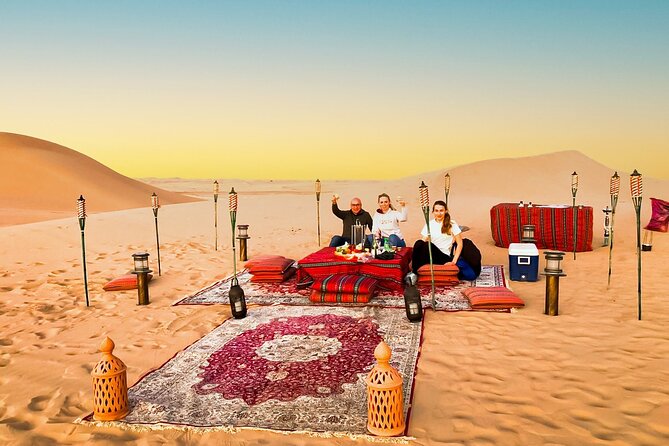 Romantic Private Dune Dinner Abu Dhabi - Key points at a glance