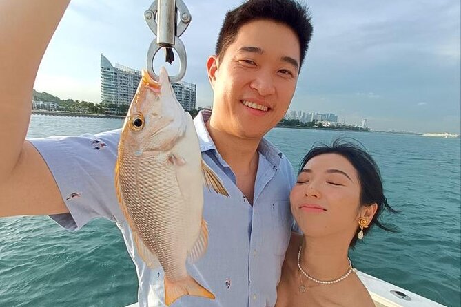 Romantic Private Sunset Dinner Cruise with a 3-course meal - Fishing Near Lazarus Island