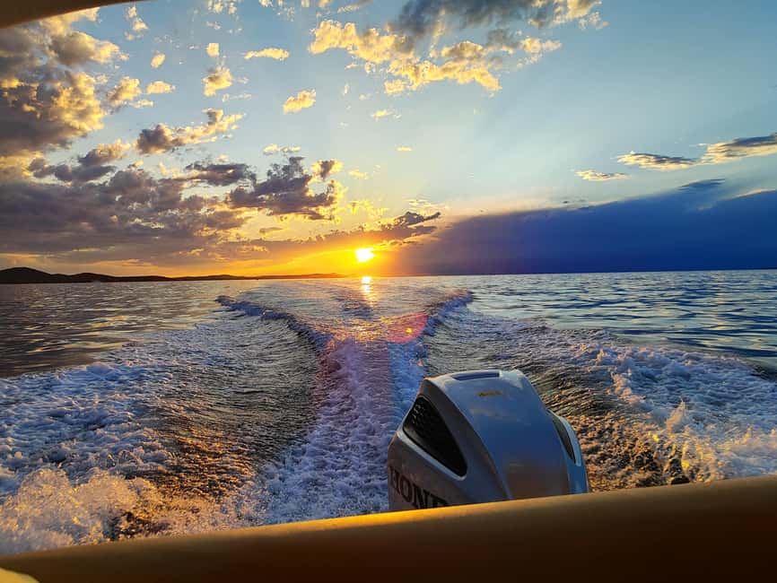 Romantic Sunset Cruise from Zadar by Speedboat - Zadar stories from skipper Mario