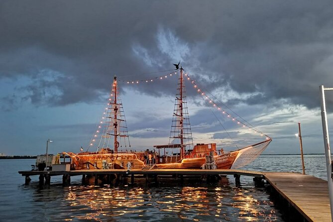 Romantic Sunset Dinner Cruising Experience - Sunset views, with a weather warning